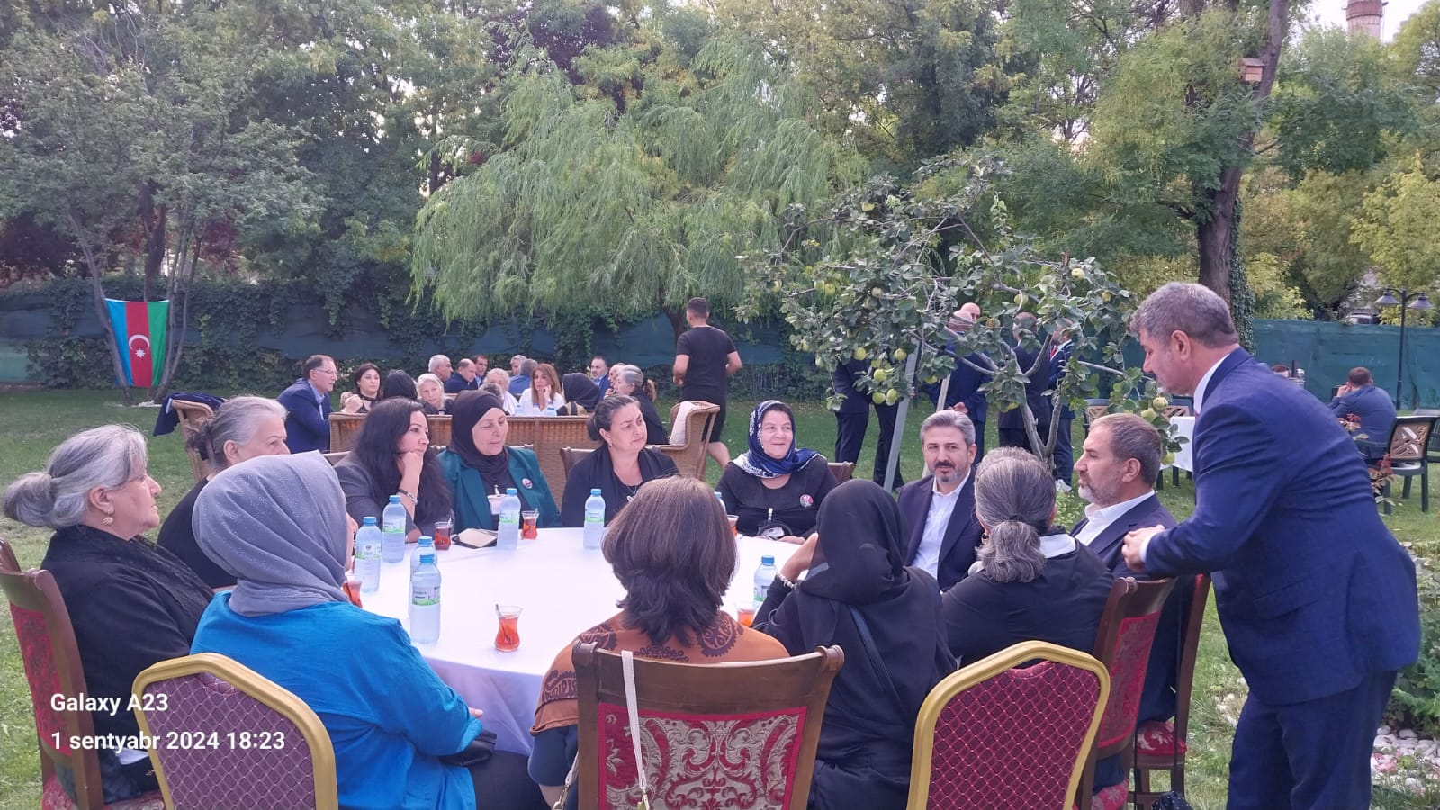 Türkiyədə səfərdə olan şəhid ailələrinin iştirakı ilə TÜİB-in Ankara ofisində axşam yeməyi təşkil olunub.